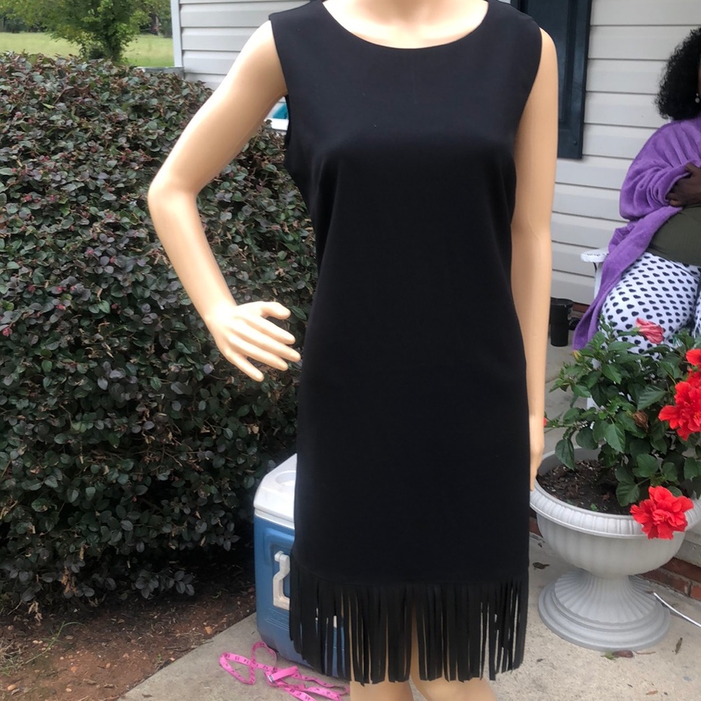 This is a black dress